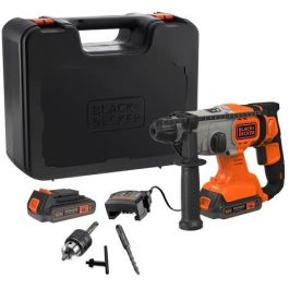 Black&Decker BCD900E2K Taladro Percutor Inalámbrico SDS Plus 18V con 2 Baterías 2.5Ah y Maletín Precio: 232.4999996. SKU: B1DYS94K5W