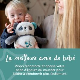 TOMME TIPPEE, Luz nocturna de lujo con CrySensor, 6 sonidos relajantes, USB, lavable a máquina, Pippo el Panda TOMME TIPPEE, Luz nocturna de lujo con CrySensor, 6 sonidos relajantes, USB, lavable a máquina, Pippo el Panda