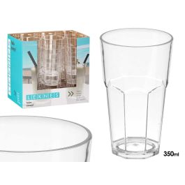 Leknes Vaso Transparente 350 ml Plástico (PS) 8 x 13.3 x 8 cm (Set de 48) Precio: 42.50000007. SKU: B1BZRPRK54