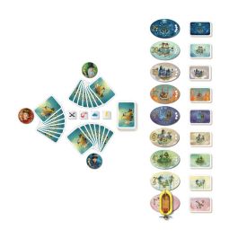 Devir Juego de Mesa Celestia - Aventura Familiar de Estrategia y Riesgo para 2 a 6 Jugadores a Partir de 8 Años | Creado por Aaron Weissblum | Re-edición BLAM!