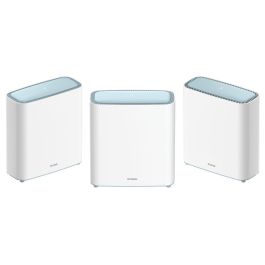 D-Link Wifi Mesh Eagle Pro AI AX3200 Kit 3 Nodos Wi-Fi 6 Mesh Sin Interrupciones Cobertura Hasta 510m2 Control Parental App Seguridad WPA3