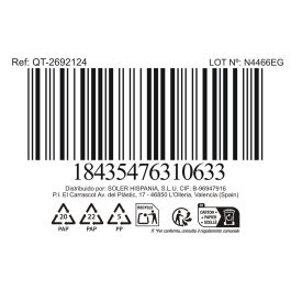 Quttin Sarten Acero Inoxidable 24 cm 0.7 mm Caesar (4 Unidades)