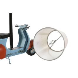 DKD Home Decor Lámpara de Sobremesa Vintage Diseño Vespa Naranja y Azul, Metal y Lino, 29x15x34 cm, Iluminación LED. DKD Home Decor Lámpara de Sobremesa Vintage Diseño Vespa Naranja y Azul, Metal y Lino, 29x15x34 cm, Iluminación LED.