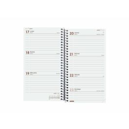 Agenda Finocam YEAR Rojo Mini 9,4 x 17,1 cm 2025