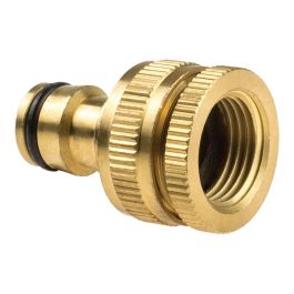 Conector roscado hembra laton brass 1/2" - 3/4"