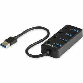 Hub USB Startech HB30A4AIB Negro Hub USB Startech HB30A4AIB Negro Precio: 38.69000047. SKU: S55058435