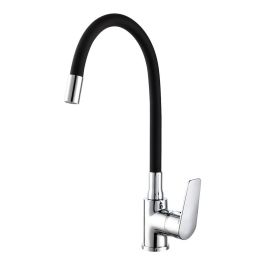 Edm Grifo Monomando Cocina Caño Alto Flexible Negro Serie Baiona Precio: 29.6899999. SKU: B176W4ZFVY
