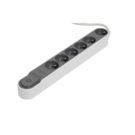 Chacon regleta multiconector supresor de sobretensiones / pararrayos con 6 enchufes, interruptor, 16A y cable 1.5m gris Precio: 27.69000058. SKU: B1KNV29NDR