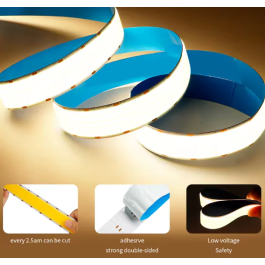 Tira LED COB 24VDC 36W 1680LEDs/M 2700Lm/M 6000K IP20 5 Metros