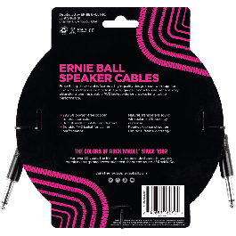 Cable Eb Altavoz Jack-Jack Ss 1,83 M - Negro