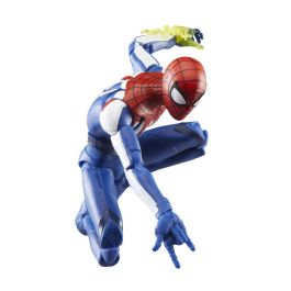 Figura Miles Morales Upgraded Suit Style Spider-Man 2 Marvel Legends 15cm