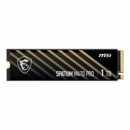 MSI Spatium M470 PRO 1TB PCIe 4.0 NVMe M.2 SSD 3D NAND - Lectura 6000MB/s, Escritura 5000MB/s