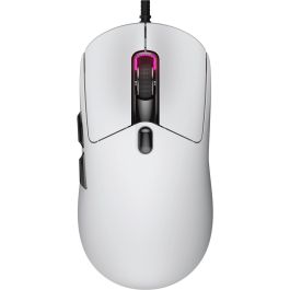 COUGAR Minos NEO Ratón Gaming Ambidextro, Óptico USB Tipo A, 6200 DPI, 6 Botones, Iluminación RGB, Blanco