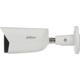 (Dh-Ipc-Hfw5442Ep-Ase-0280B-S3) Dahua Cámara Ip Bullet Wizmind Serie 5 4Mp con Inteligencia Artificial Acupick Starlight+, Audio In/Out, Soporta Microsd 256Gb, Ir Led 50M, Wdr, Optica Fija 2.8Mm Epoe