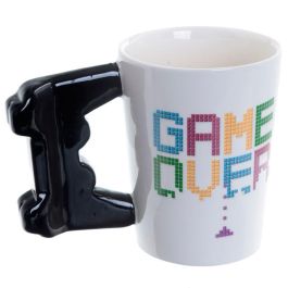 PUCKATOR Taza Mando Game Over con Asa 3D (11x14,5x8,5cm)