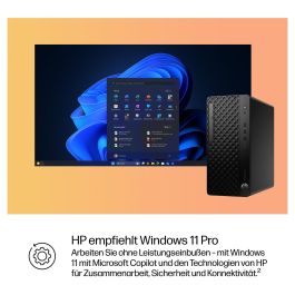 HP ProDesk 4 TWR G1I CU5-235 Ordenador de Sobremesa con 32GB de RAM y 512GB SSD con Windows 11 Pro