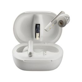 HP Poly Voyager Free 60+ UC Auriculares Inalámbricos White Sand +Adaptador BT700 USB-A +Estuche Carga Táctil