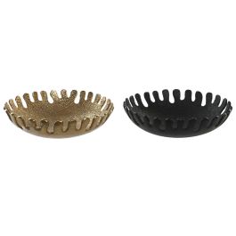 Centro de Mesa DKD Home Decor Negro Dorado Moderno 32 x 32 x 9 cm (2 Unidades) Precio: 59.50000034. SKU: S3043833