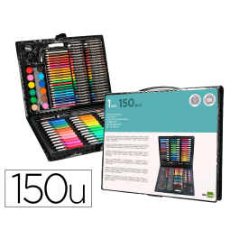 Liderpapel Estuche de Pintura Plástico 150 Piezas 36x31x4 cm Precio: 8.49999953. SKU: B1EJWZ6XDN