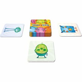 Asmodee ASM3760052143755 Cara de Cabra Juego de Memoria Creativo para +6 Años Idioma Francés