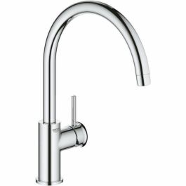 Grohe Grifo Monomando de Fregadero Caño Alto, Ducha Extraíble con 2 Chorros, Giro 360°, Limitador de Flujo Grohe Grifo Monomando de Fregadero Caño Alto, Ducha Extraíble con 2 Chorros, Giro 360°, Limitador de Flujo Precio: 109.69000053. SKU: B1989BCVRT