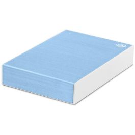 Seagate One Touch 5TB Disco Duro Externo HDD con Protección por Contraseña Azul Claro