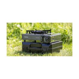 CAMPINGAZ Camp Bistro 3 Hornilla de cartucho de butano, 2200 W, 1 zona, color negro, 1.6 kg, fácil de transportar
