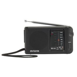 Radio Portatil Aiwa Rs - 44 Negro Radio Portatil Aiwa Rs - 44 Negro