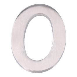 Edm Número 0 Níquel Mate 10cm Fijación Invisible