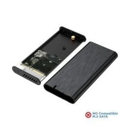 Aisens Caja Externa M.2 NVMe a USB 3.2 Gen2, Aluminio, Compatible con SSD M.2 NVMe (B+M/M), Hasta 10Gbps, 2242/2260/2280