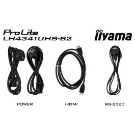 iiyama LH4341UHS-B2 43" 4K UHD IPS 500cd/m² Digital Signage Display 3840x2160 24/7