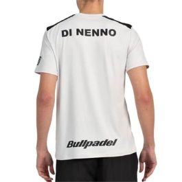 Camiseta de Manga Corta Hombre Bullpadel Dinneno 25V Gris claro Pádel 42