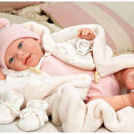 Muñeca reborn arias 45 cm elba c/manta Muñeca reborn arias 45 cm elba c/manta