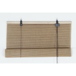 DKD Home Decor Estor Balines Marron Claro 3 x 175 x 60 cm
