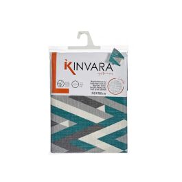 Mantel Loneta Antimanchas Kinvara 140x180 cm Rayas Gris - Resina Poliéster Algodón (10 Unidades) Mantel Loneta Antimanchas Kinvara 140x180 cm Rayas Gris - Resina Poliéster Algodón (10 Unidades)