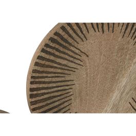 Decoración de Pared Home ESPRIT Natural Moderno Círculos 84 X 4,5 X 56 CM Decoración de Pared Home ESPRIT Natural Moderno Círculos 84 X 4,5 X 56 CM