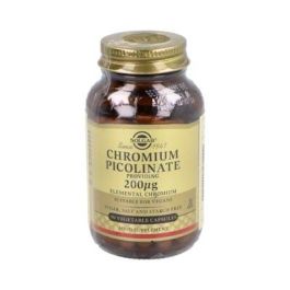 Solgar Picolinato Cromo 200 mcg Quelado, 90 Cápsulas para Control de Peso, Glucosa y Metabolismo. Apto Veganos. Precio: 21.5000005. SKU: B16BXKFVRS