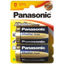 Panasonic Pila Alkalina Bronze D - LR20 1,5V Blister 2 Uds Ø34,2x61,5mm Panasonic Pila Alkalina Bronze D - LR20 1,5V Blister 2 Uds Ø34,2x61,5mm Precio: 3.99000041. SKU: S7915713
