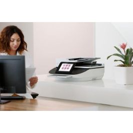 HP Digital Sender Flow 8500 fn2 Escáner de Documentos Profesional, 100ppm, OCR, Pantalla Táctil, Seguro