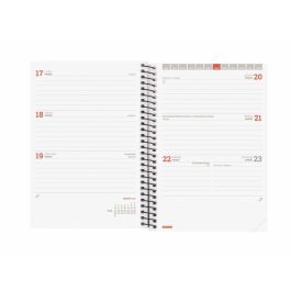 Agenda Finocam SVH Rojo 12 x 17,1 cm 2024-2025