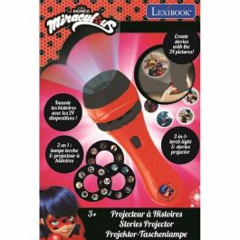 Lexibook Miraculous Proyector de Cuentos 2 en 1 Linterna LED con 3 Discos, 24 Imágenes de Cat Noir y Ladybug, Se Ilumina en la Oscuridad Precio: 27.95000054. SKU: S7156008