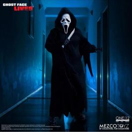 Mezco Toyz Ghost Face Scream Figura Articulada One:12 Collective 16 cm con Ropa de Tela y Múltiples Accesorios Precio: 109.98999946. SKU: B1HA9DGXBH