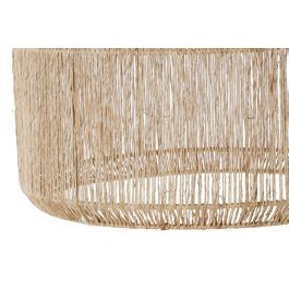 DKD Home Decor Pantalla Balines Natural Yute Metal 40 x 40 x 29 cm (2 Unidades)