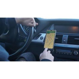 Elbe ACC-101 Soporté de Móvil Aluminio/Magnético para Coche, Aire Acondicionado Elbe ACC-101 Soporté de Móvil Aluminio/Magnético para Coche, Aire Acondicionado