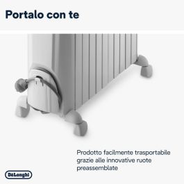 Radiador de Aceite DeLonghi TRD51025 Blanco