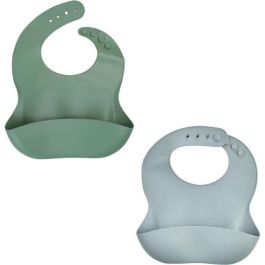 Set de 2 Baberos de Silicona 1 Verde Cactus + 1 Gris Precio: 31.89000012. SKU: B13LPQEXP4