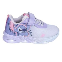 Deportiva suela ligera eva con luces stitch t031