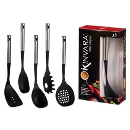 Set 5 Utensilios Mango Acero Kinvara 8X35CM (6 Unidades) Precio: 92.9900004. SKU: B1C28HNHVM