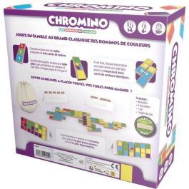 Chromino|Asmodee - Juego de dominó de colores Chromino|Asmodee - Juego de dominó de colores