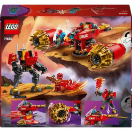 Lego NINJAGO 71830 Bicicleta Tormenta Robot de Kai Juguete de Construcción para Niños
